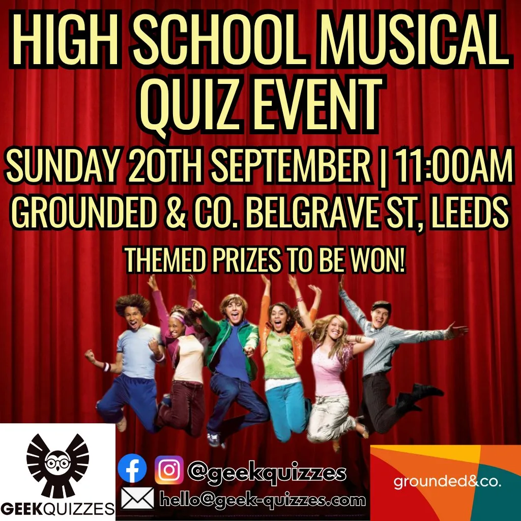 High School Musical Quiz Event at Grounded And Co