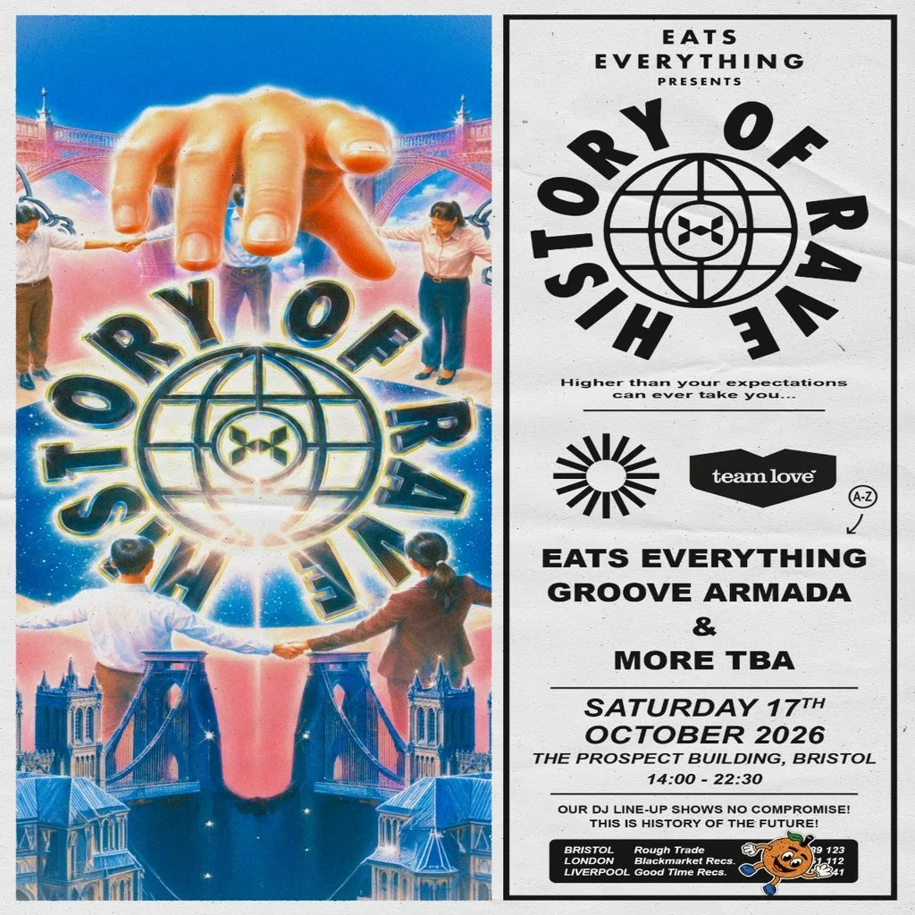 History Of Rave: Eats Everything, Groove Armada + More TBA at The Prospect Building