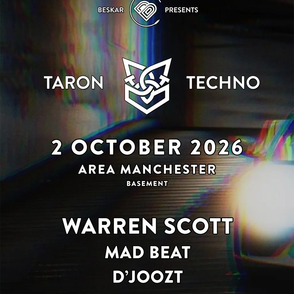 TARON Techno Manchester at Area Manchester