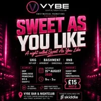 Sweet As You Like at Vybe Aldershot