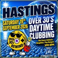 Over 30's Rewind: Hastings Over 30's Daytime Clubbing at The Crypt