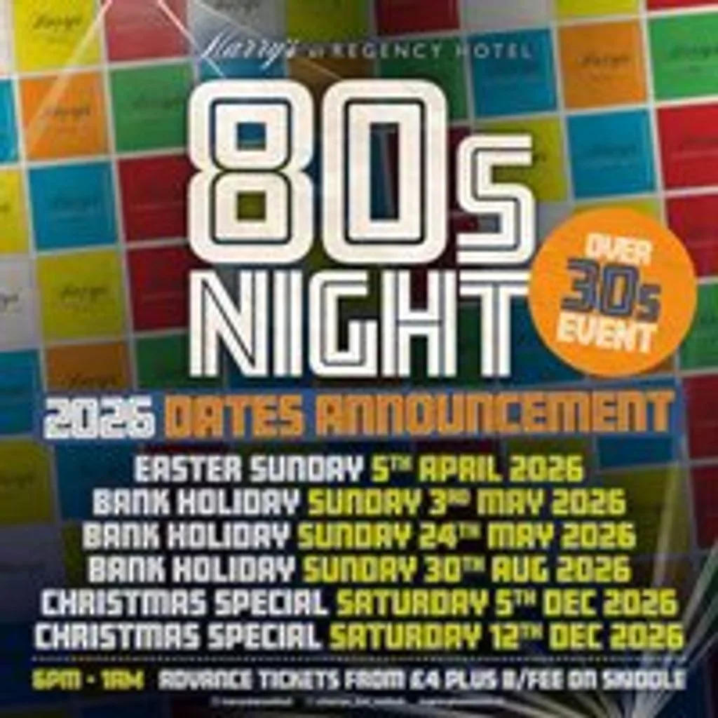 80's Night - Christmas Special - The Regency Hotel