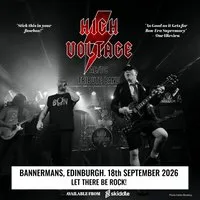 High Voltage - Scotlands Premier AC/DC Tribute Band at Bannermans