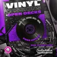 Vinyl Sessions (House & UKG Special) at Suburbia Southampton