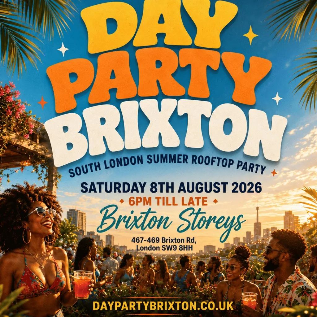 SUMMER IN BRIXTON: Summer Rooftop Day Party at Brixton Storeys