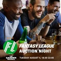 Fantasy League Auction Night at The Garden Vauxhall