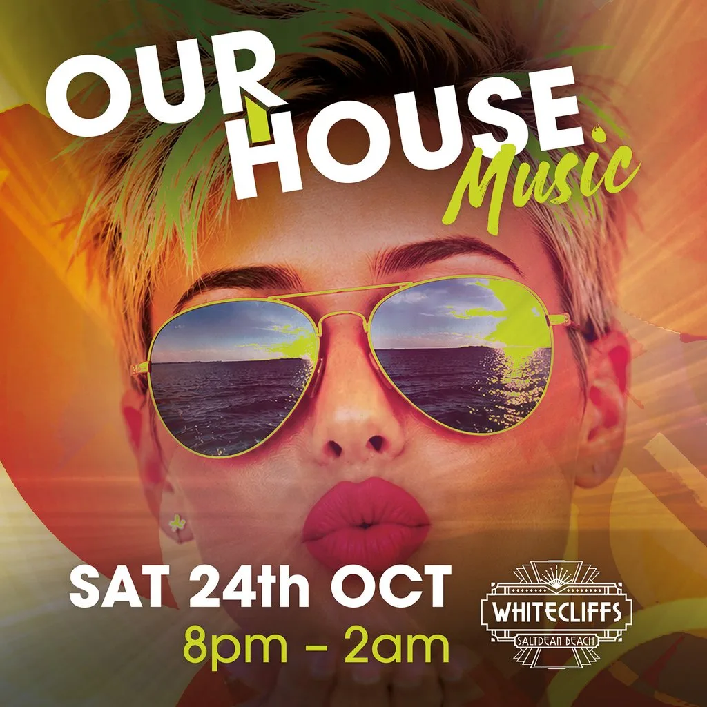 OUR HOUSE Music at Whitecliffs Saltdean Beach