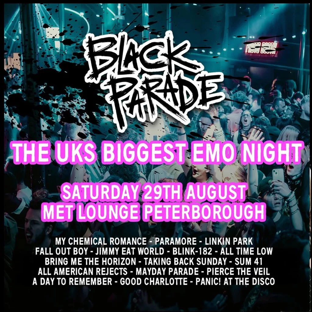 The Black Parade - Bank Holiday Ball-Emo Anthems all night long! at The Met Lounge