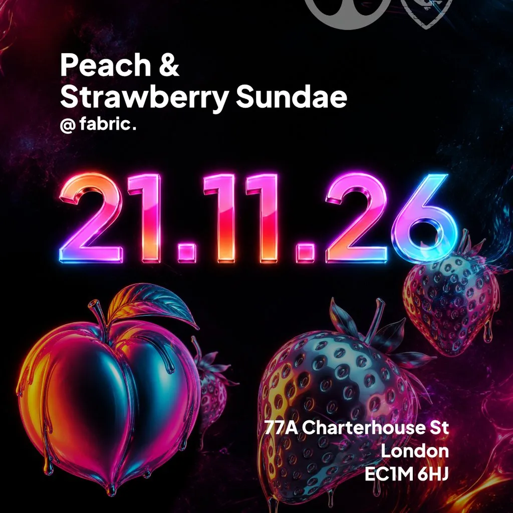 Peach & Strawberry Sundae @fabric