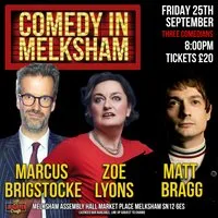 September's Comedy in Melksham at Melksham Assembly Hall