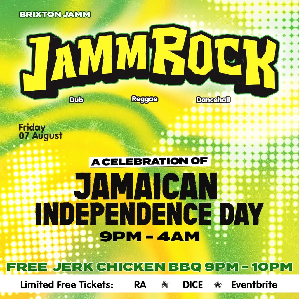 JammRock - A Celebration of Jamaican Independence Day at Brixton Jamm