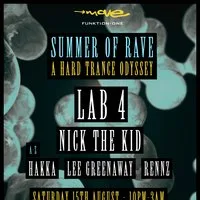 Summer of Rave | LAB 4, NICK THE KID + more | 15.08.26 | Exeter at Move