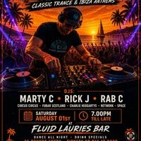 Vinyl junkies presents summer madness at Fluid Laurie's Bar