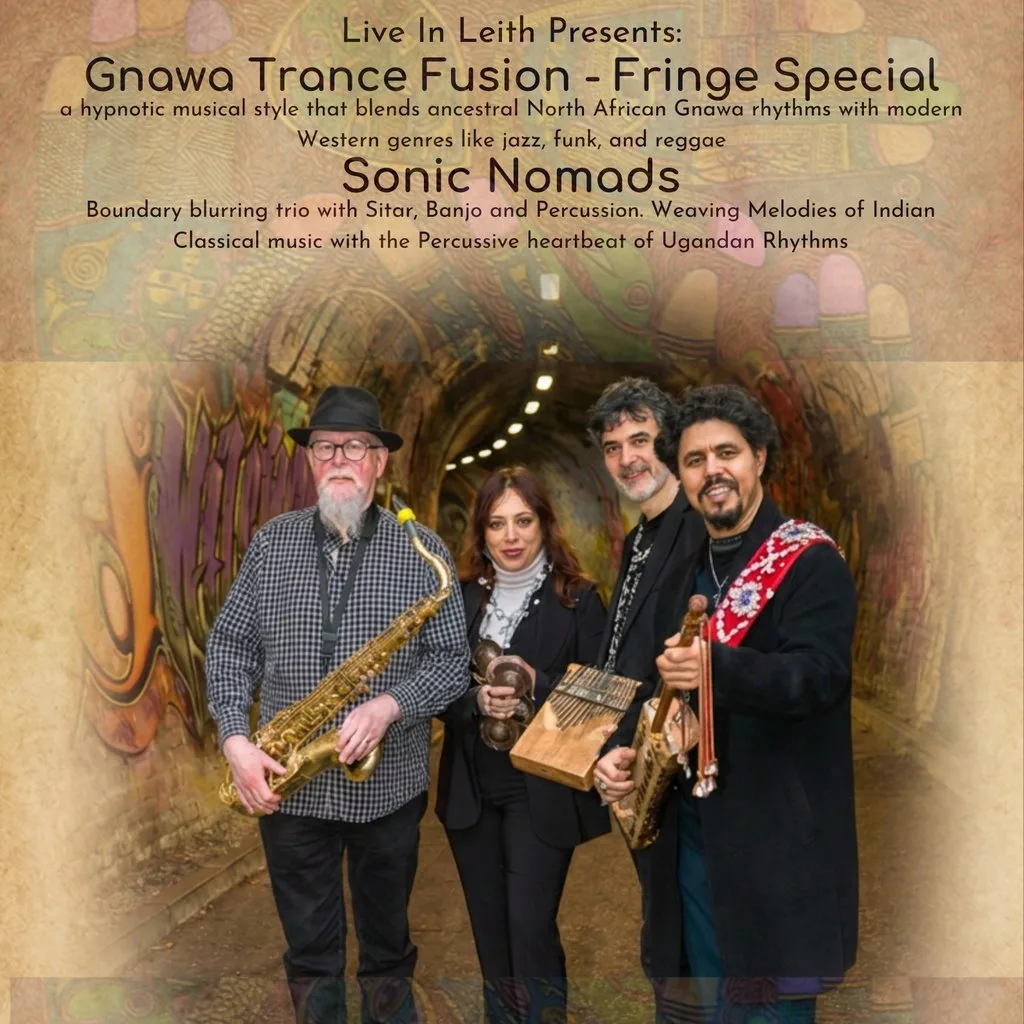 Gnawa Trace Fusion & Sonic Nomads at Leith Arches