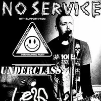 Shimmer Presents: No Service + Support at The Peer Hat at The Peer Hat