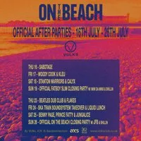 On the Beach Official Afterparty - Beatles Dub Club & Flakes at The Volks Nightclub