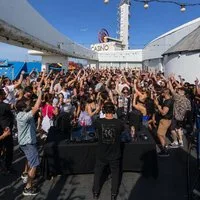 BOSS PRIESTER x TWO2TWO - Open air rooftop at Blackpool Pleasure Beach