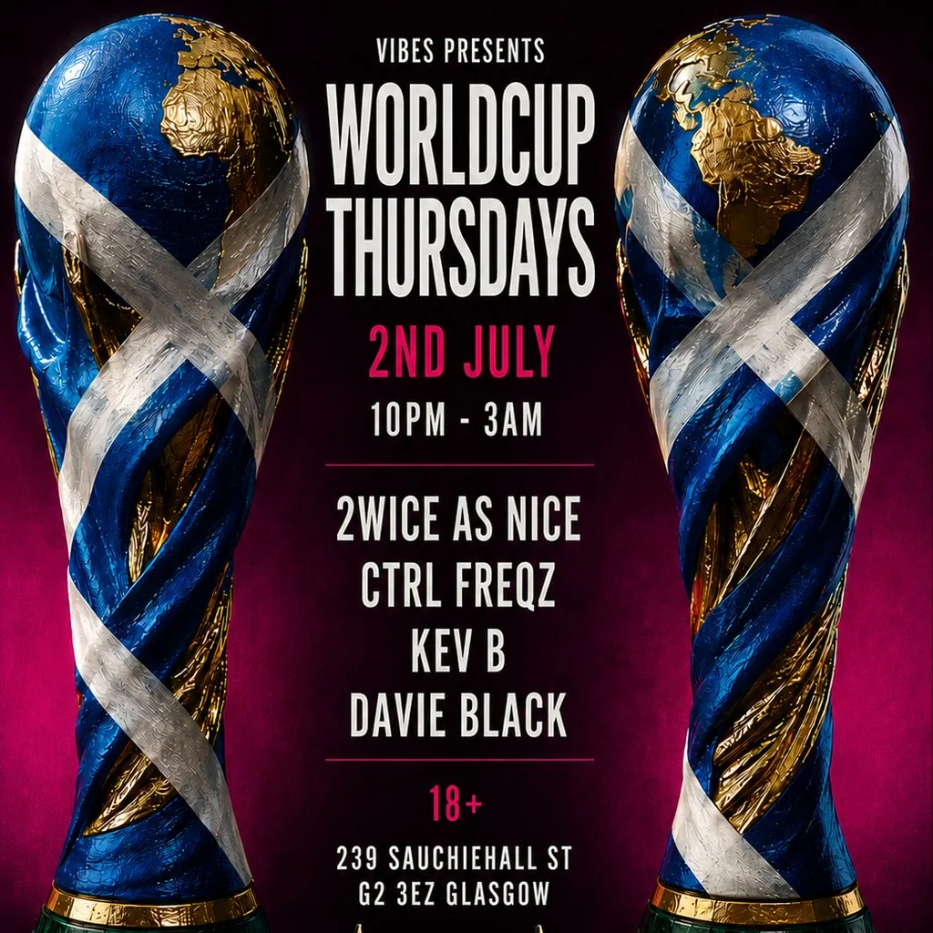 Vibes Thursdays Bounce, Techno & Trance at Vibes Glasgow