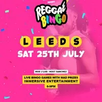 Reggae Bingo - Leeds - Sat 25th July at The Warehouse