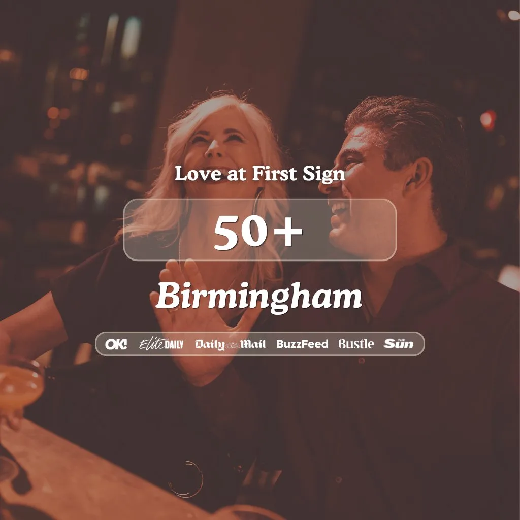 50+ Singles Night @ The Alchemist Birmingham| Love at First Sign at The Alchemist Brindley Place