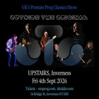 Outside The Original Prog Classics Show at Upstairs Inverness