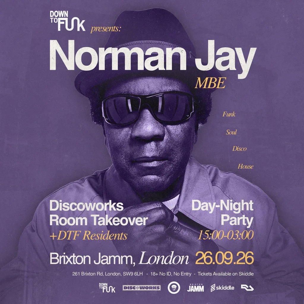 DOWN TO FUNK PRESENTS: Norman Jay MBE