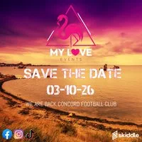 My Love Events at Concord Rangers Football Club