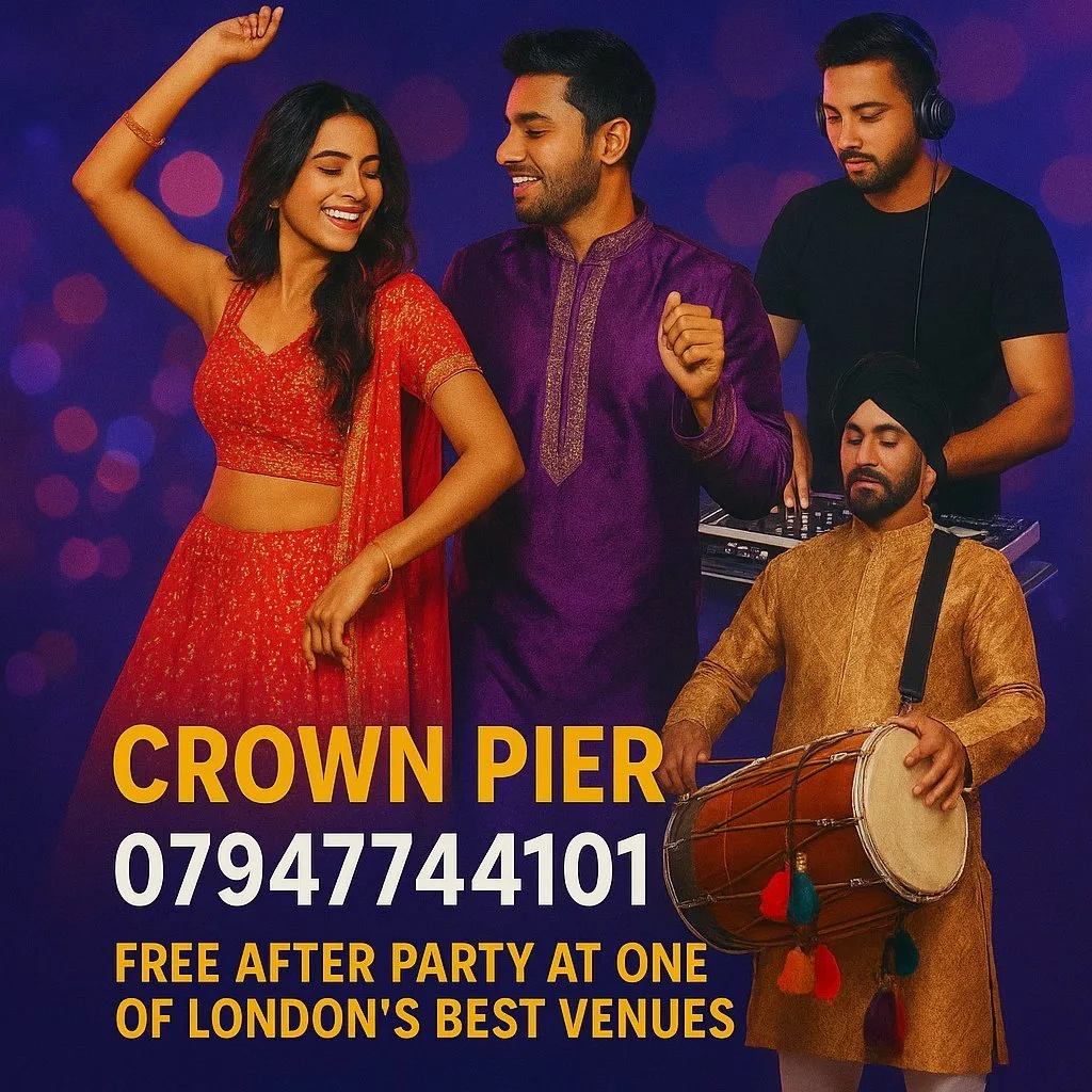Flash sale Bollywood Bank Holiday boat event on the thames at Crown Pier