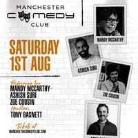 Manchester Comedy Club presents: TONY BASNETT SMITH AND FRIENDS at Area Manchester