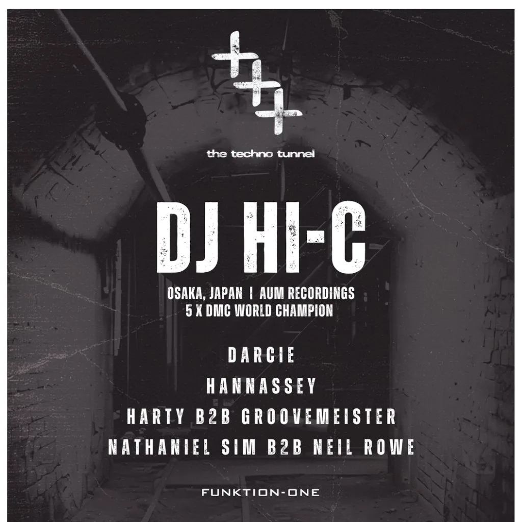 The Techno Tunnel | DJ HI-C (Japan) | 09.10.26 | Exeter at Move