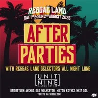 Reggae Land Official After Party at Unit Nine - Saturday at Unit Nine