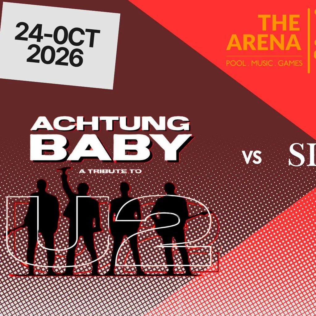 U2 vs Simple minds with Achtung baby frontman at The Arena Crewe