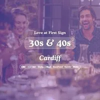 30s & 40s Singles Night at Bootlegger Cardiff|Love at First Sign at Bootleggers Cardiff
