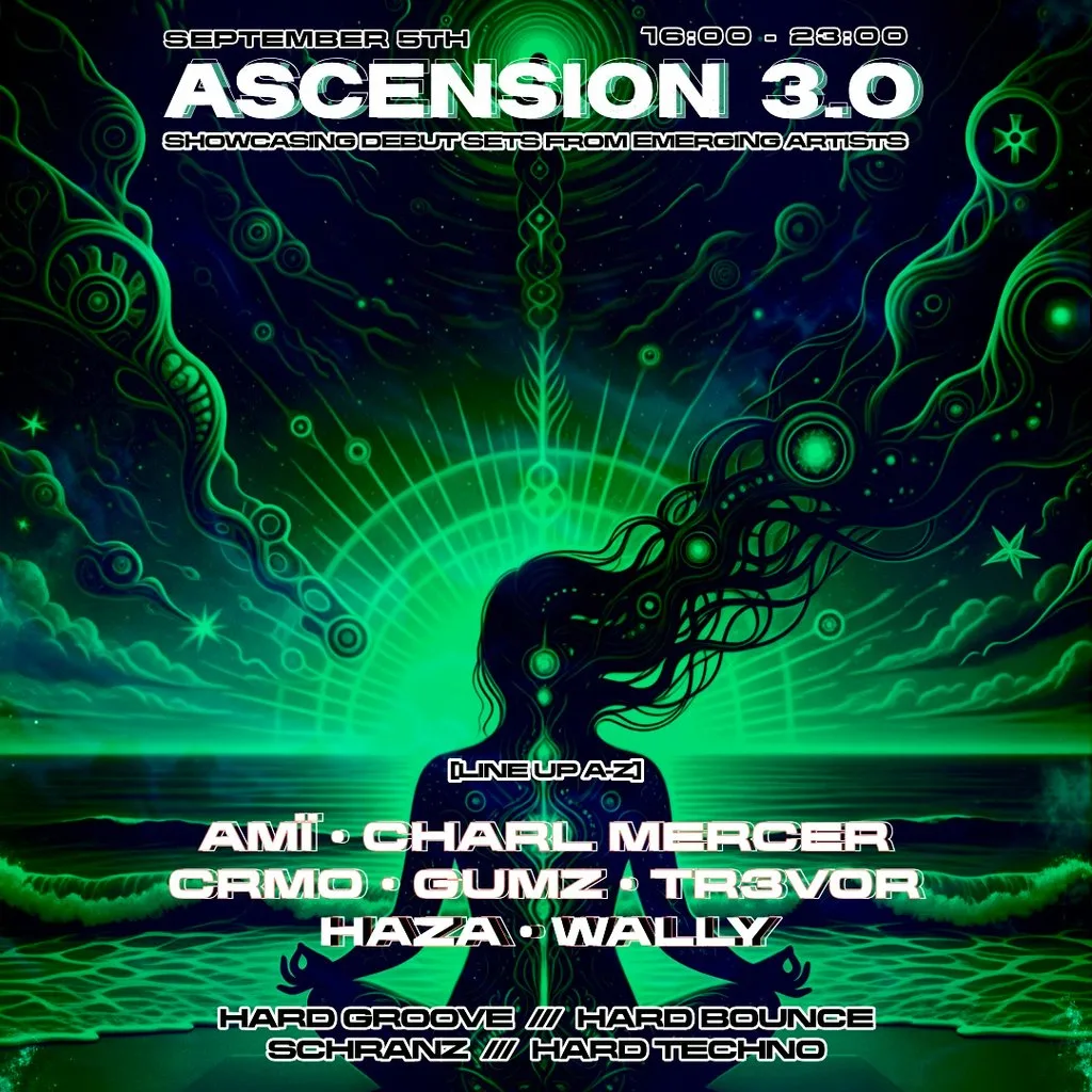 SONICFLUX Presents: ASCENSION VOL.3 at The Bag Factory