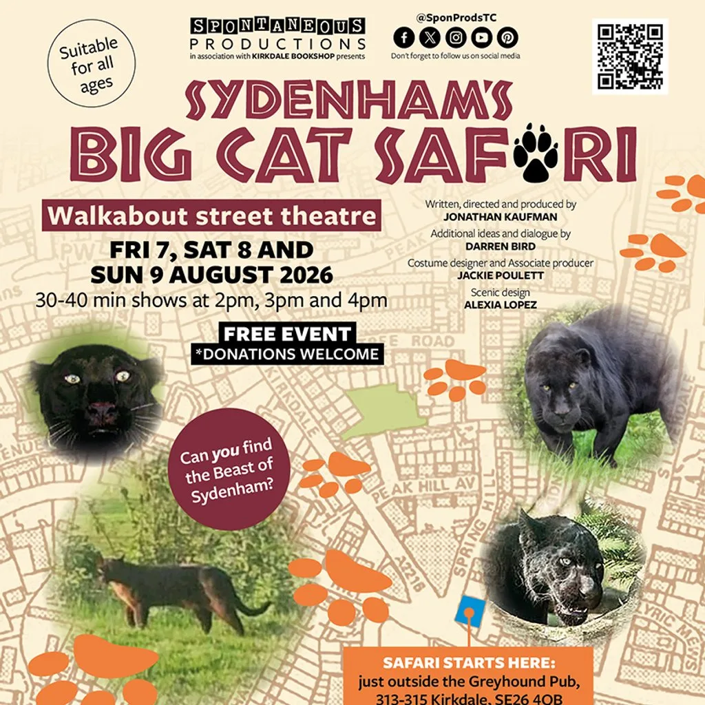 SYDENHAM'S BIG CAT SAFARI - Free Event at Outside The Greyhound Pub