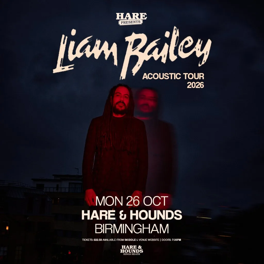 Liam Bailey (Acoustic Tour) at Hare And Hounds Kings Heath