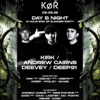 KØR Rooftop & Night Cardiff w/ KIRK / ANDREW CAIRNS / DEEVEY at District Cardiff