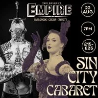 Sin city cabaret at 32 Botanic Ave