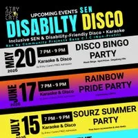 Adults SEN Disability Disco & Karaoke | Stay Up Late at Palm Beach
