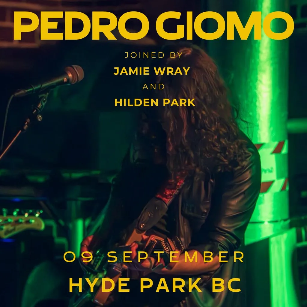 Pedro Giomo + Jamie Wray + Hilden Park - Live at HPBC at Hyde Park Book Club