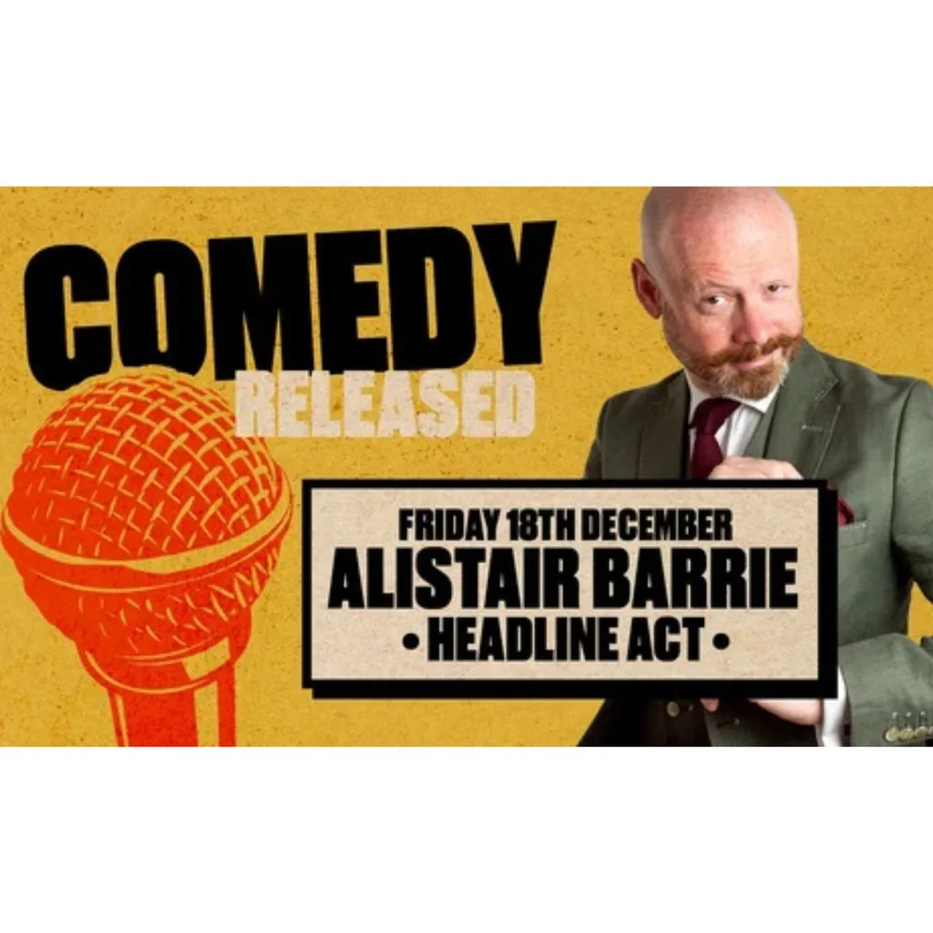 Stand up Comedy with Headliner Alistair Barrie at Southampton, The Attic