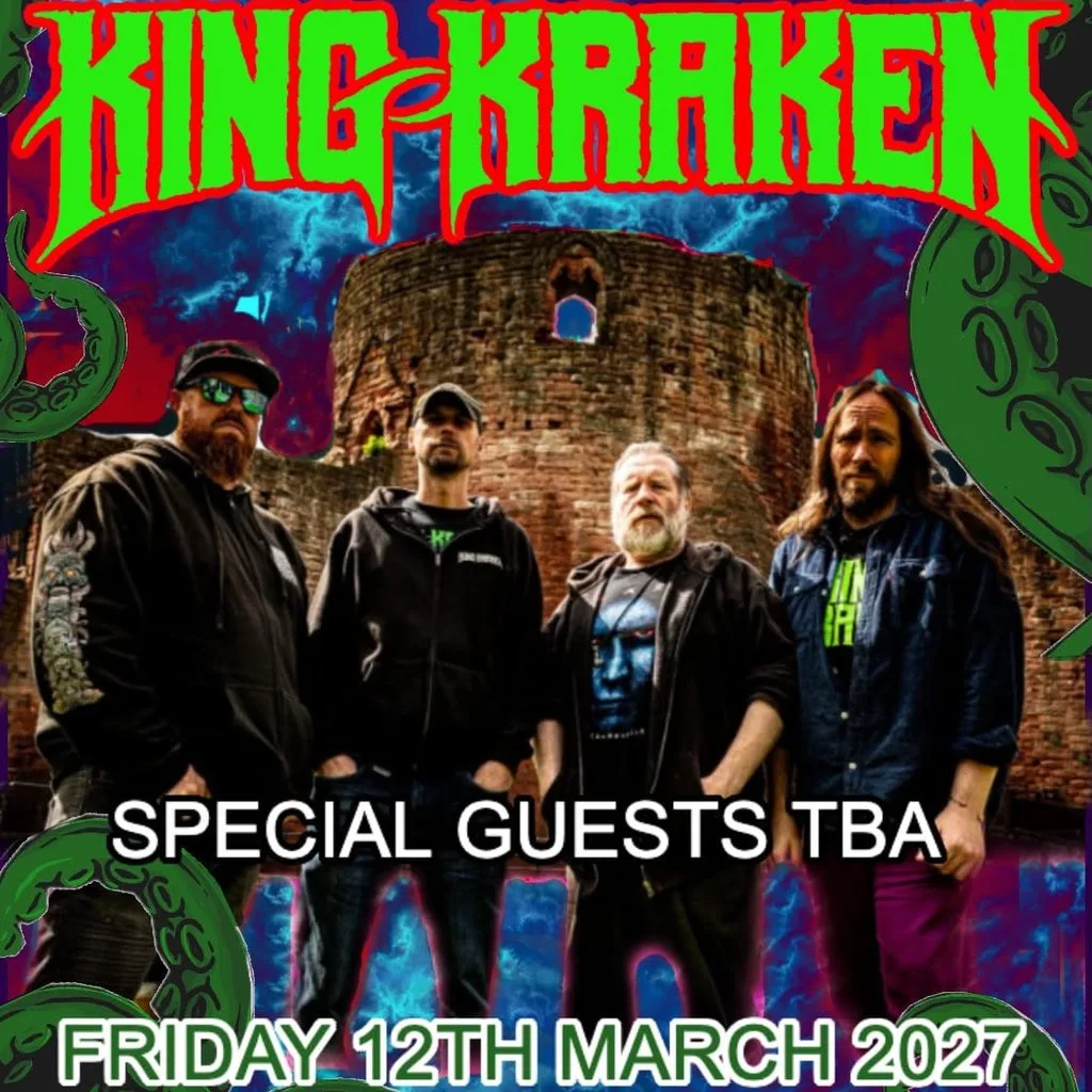 Wilding presents: KING KRAKEN @ Black Cat, Bridgend