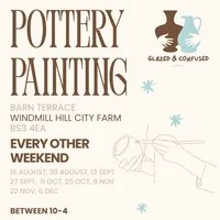 Pottery Painting at Windmill Hill City Farm at Windmill Hill City Farm