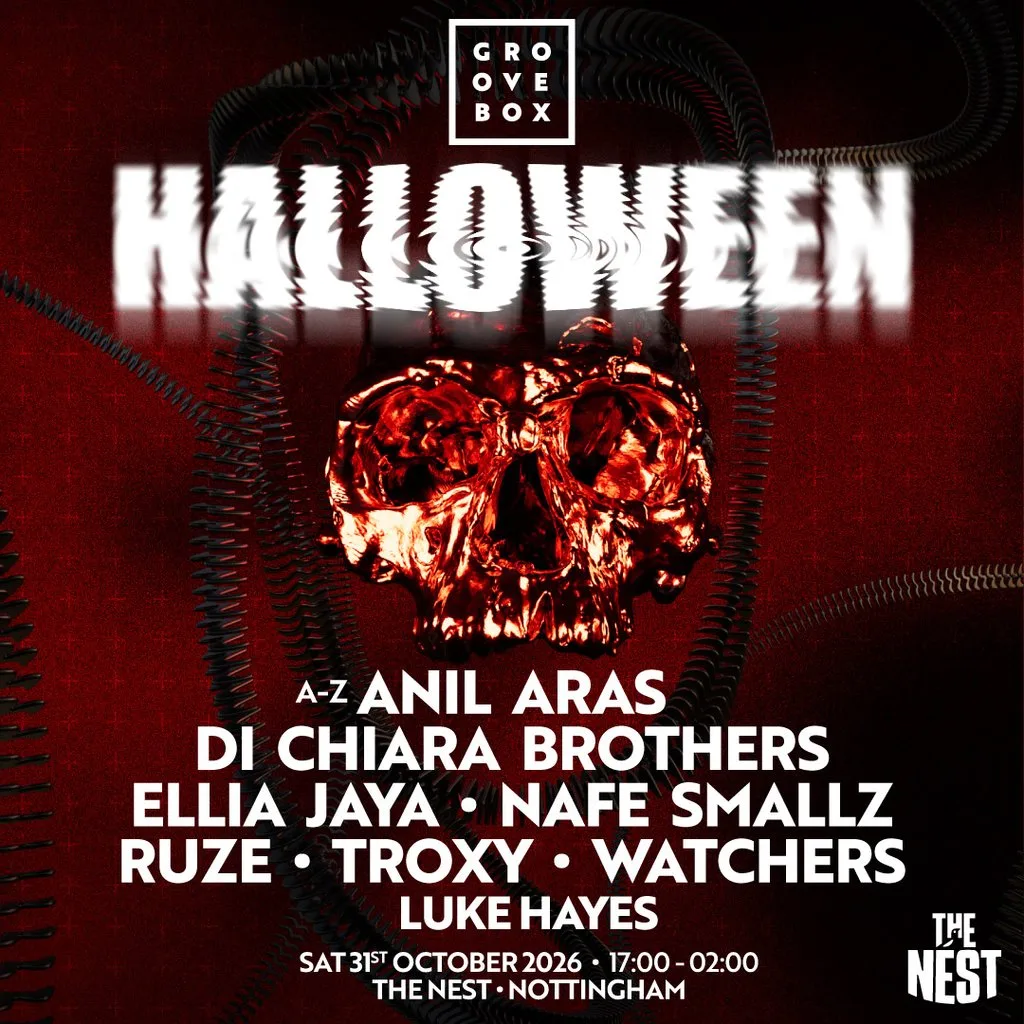 NAFE SMALLZ, ELLIA JAYA + MORE | Groovebox Halloween at Nottingham's The Nest (Notts County FC)