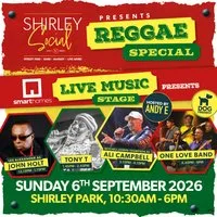 Shirley Social - Sunday 6th September at Shirley Park