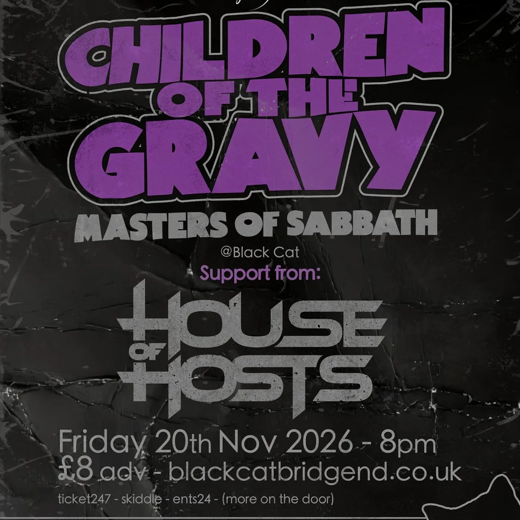 CHILDREN OF THE GRAVY @ Black Cat, Bridgend at Black Cat Bridgend