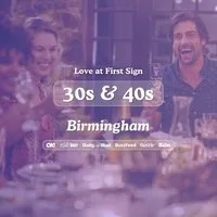 30s & 40s Singles Night at S&L Birmingham| Love at First Sign at The Slug And Lettuce, Brindley Place, Birmingham