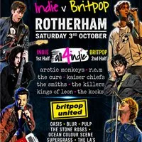 All 4 Indie v Brit Pop United at The Cutlers Arms
