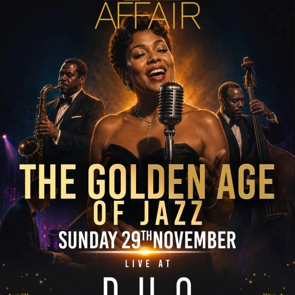 Jazz Affair Live Jazz Swing & Timeless Classics Sunday 29th Nov