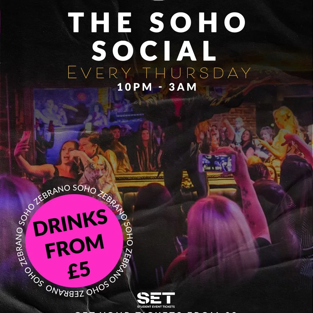 Soho Social @ Zebranos Every Thursday at Soho Zebrano